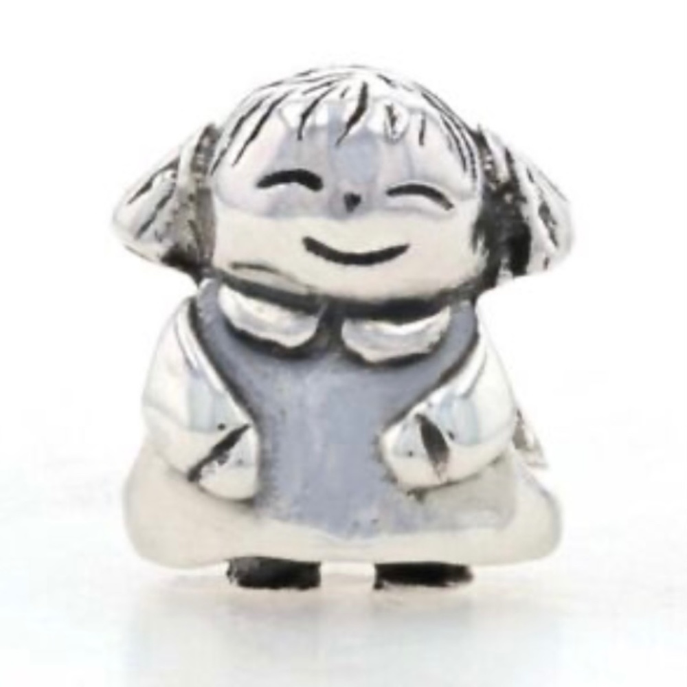 Pandora Retired Little Girl Charm